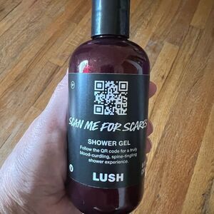 Lush SCAN ME FOR SCARES Halloween 2024 Limited Edition Shower Gel 8.4 Oz
